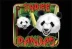 Three Pandas (Lightning Box)