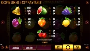 Respin Joker 243